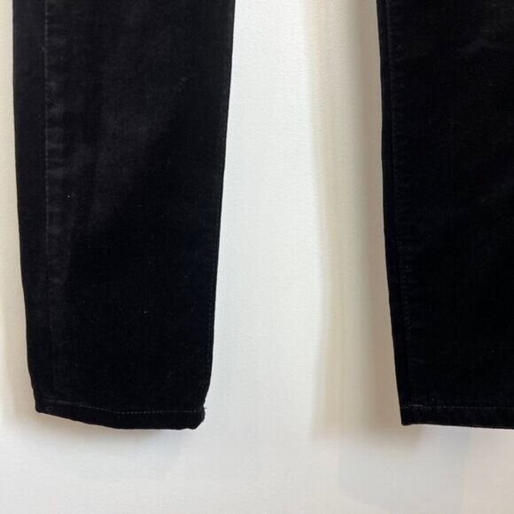 Brand New Parasuco Women's 25 Black Velvet Sofia Fit Mid Low Rise y2k Jeans - Picture 5 of 16